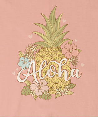 Kids T-Shirt "Aloha Floral" - Girls