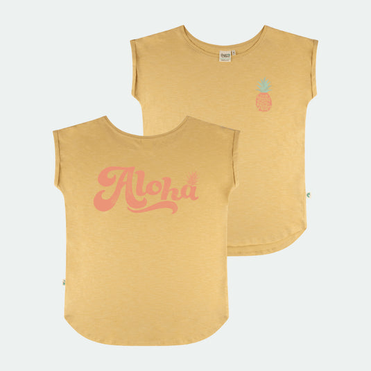 WOMENS-ALOHA PINEAPPLE