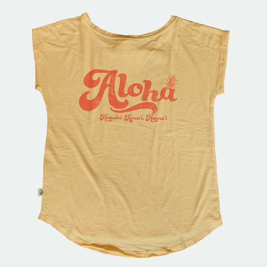 WOMENS-ALOHA PINEAPPLE