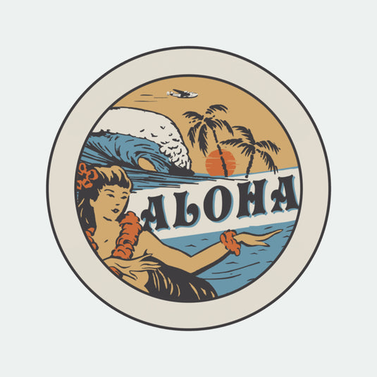 Sticker "Aloha Scene"