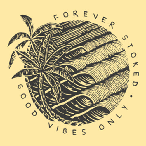 KIDS T FOREVER STOKED PALMS-BOYS