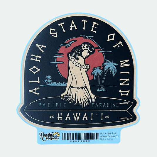 Sticker "Hula Girl Sun"
