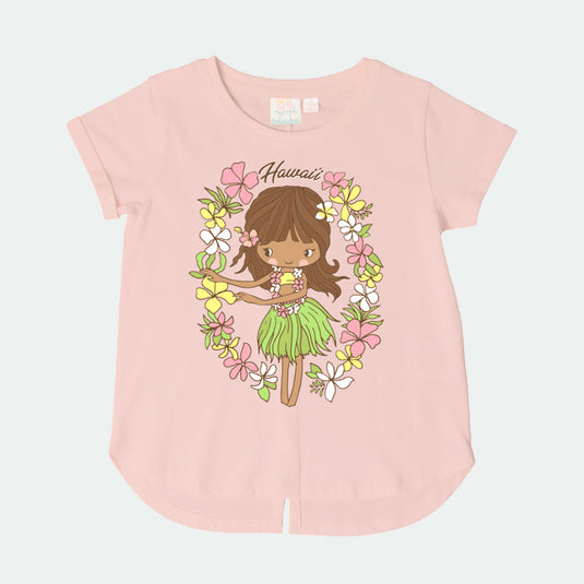 Kids T-Shirt "Hula Hawaii" - Girls