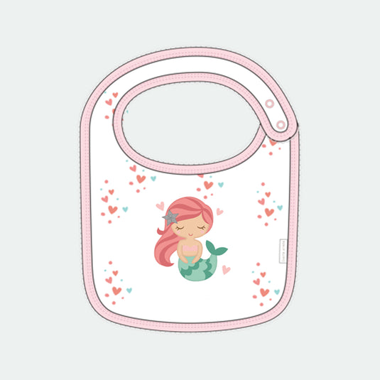 Baby Bib "Mermaid" - Baby Girls