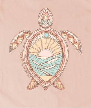 Kids T-Shirt "Scenic Turtle" - Girls