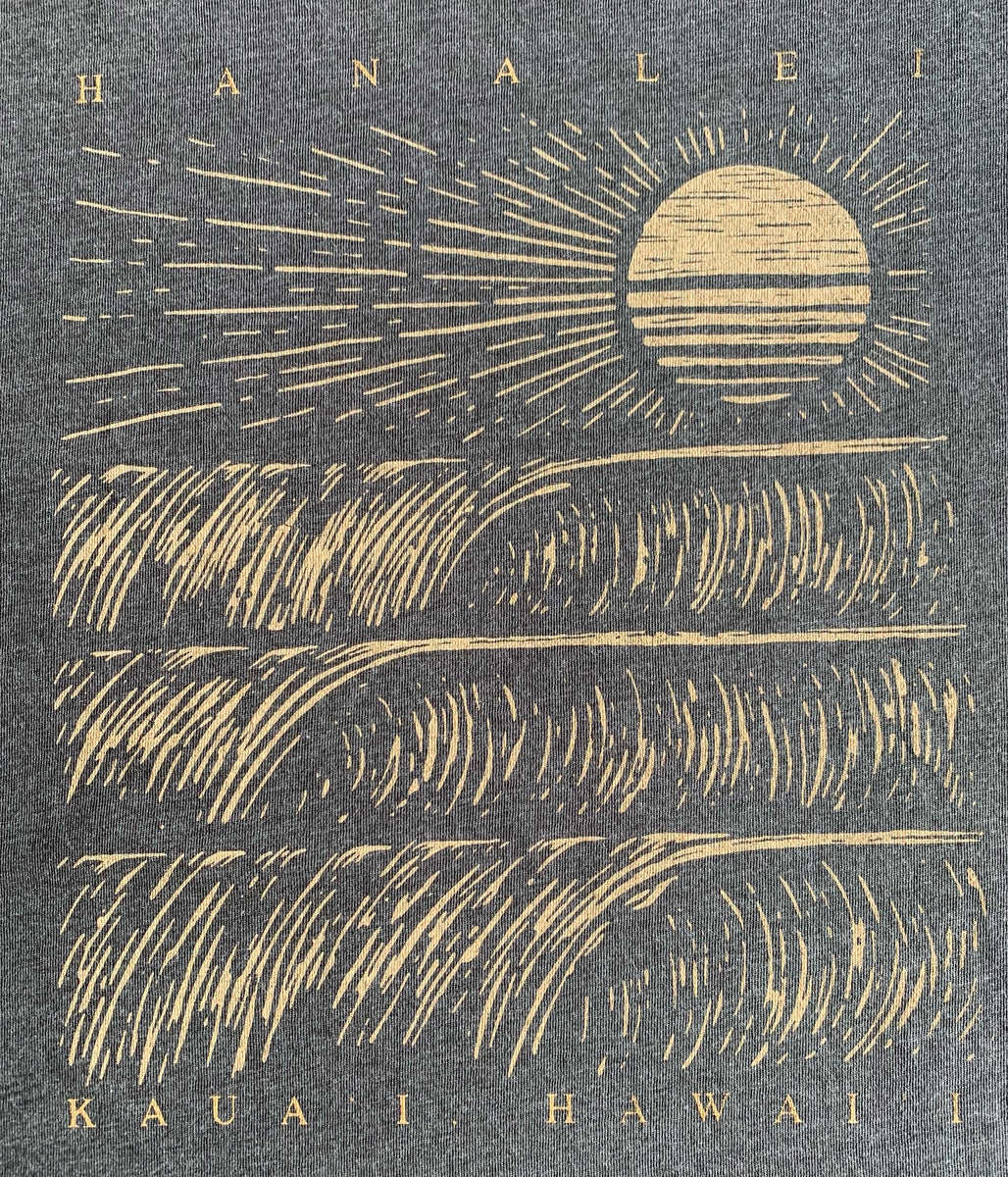 Mens Rolling Barrel TShirt Hanalei Trading