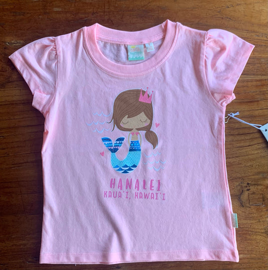 Kids T-Shirt "Folk Mermaid" - Girls