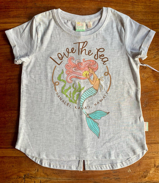 Kids T-Shirt "Mermaid Sea Love" - Girls