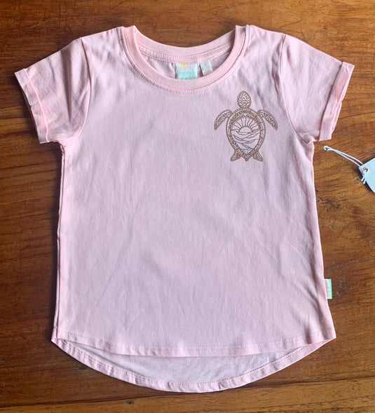 Kids T-Shirt "Scenic Turtle" - Girls