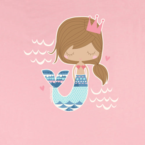 Kids T-Shirt "Folk Mermaid" - Girls