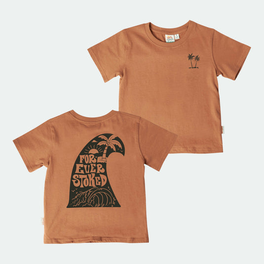 BOYS T - FOREVER STOKED WAVE