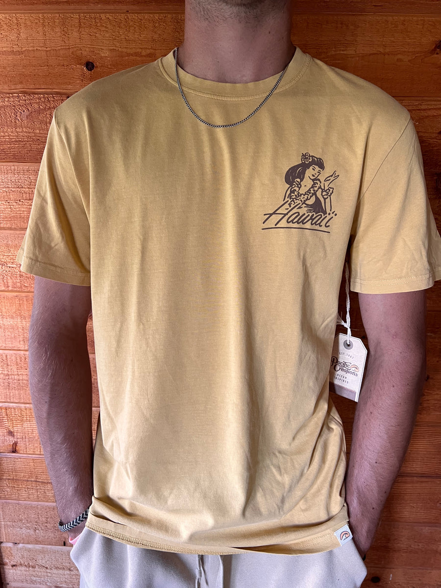 Men's TShirt "Hula Girl Sun" Hanalei Trading